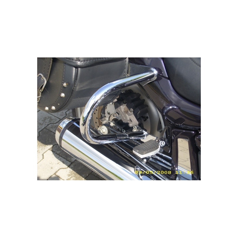 Nedfældet ramme bagpå - Suzuki Intruder M1800R udsalg