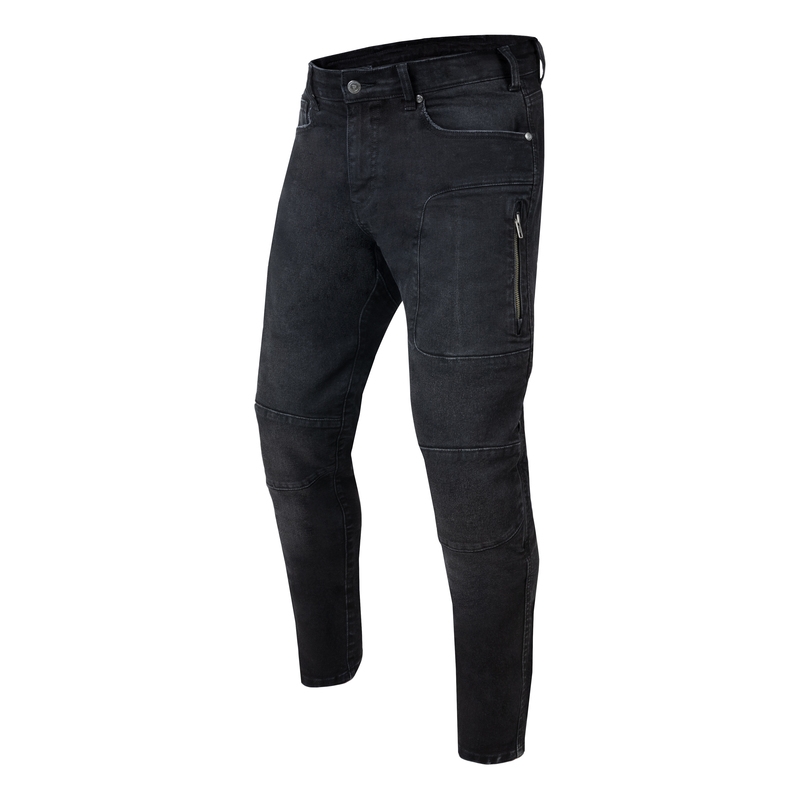 Rebelhorn Rage II sorte motorcykeljeans udsalg