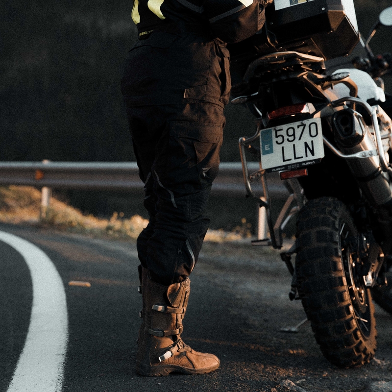 Rebelhorn Hardy II motorcykelbukser sort udsalg