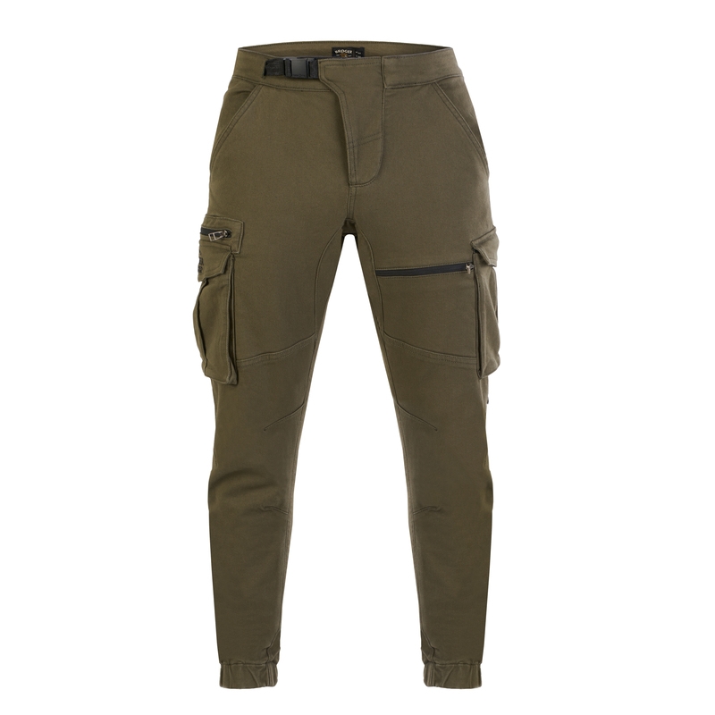 BROGER Alaska II motorcykeljeans olivengrøn udsalg