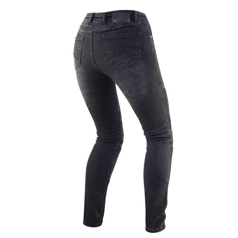 Rebelhorn Vandal Black Motorcycle Jeans til kvinder udsalg