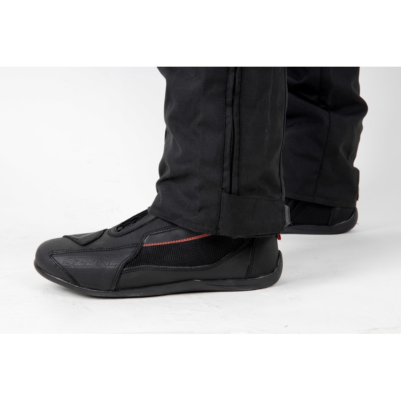 Ozone Vulcan Black Cropped motorcykelbukser