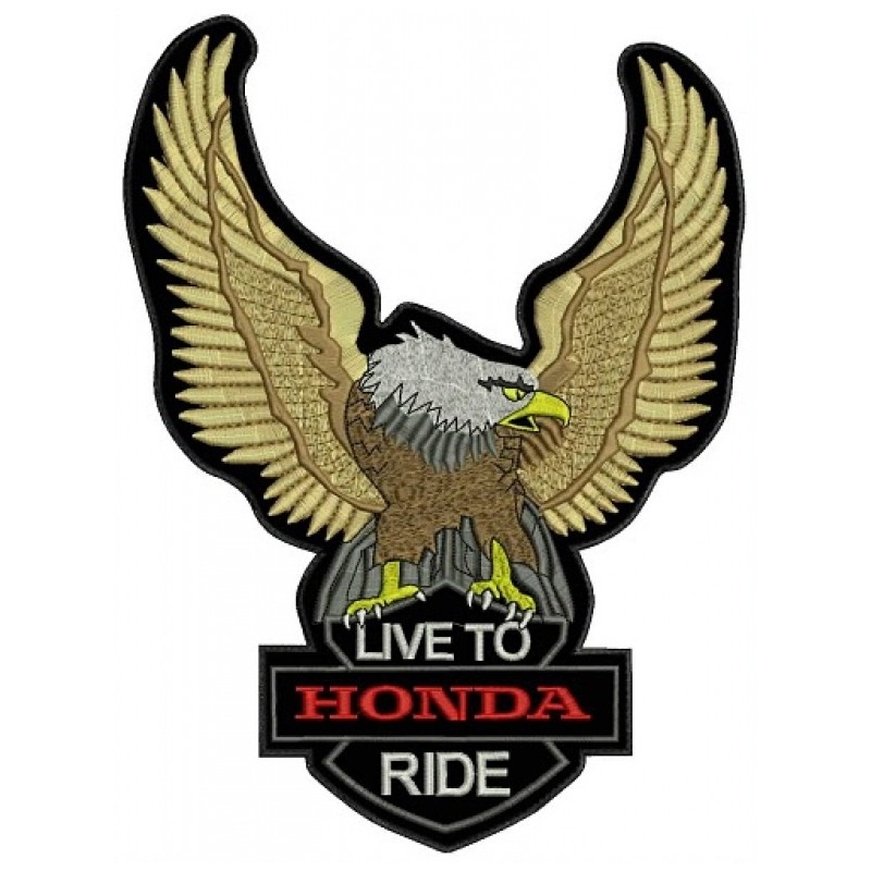 Patch Eagle Live til Honda - stor