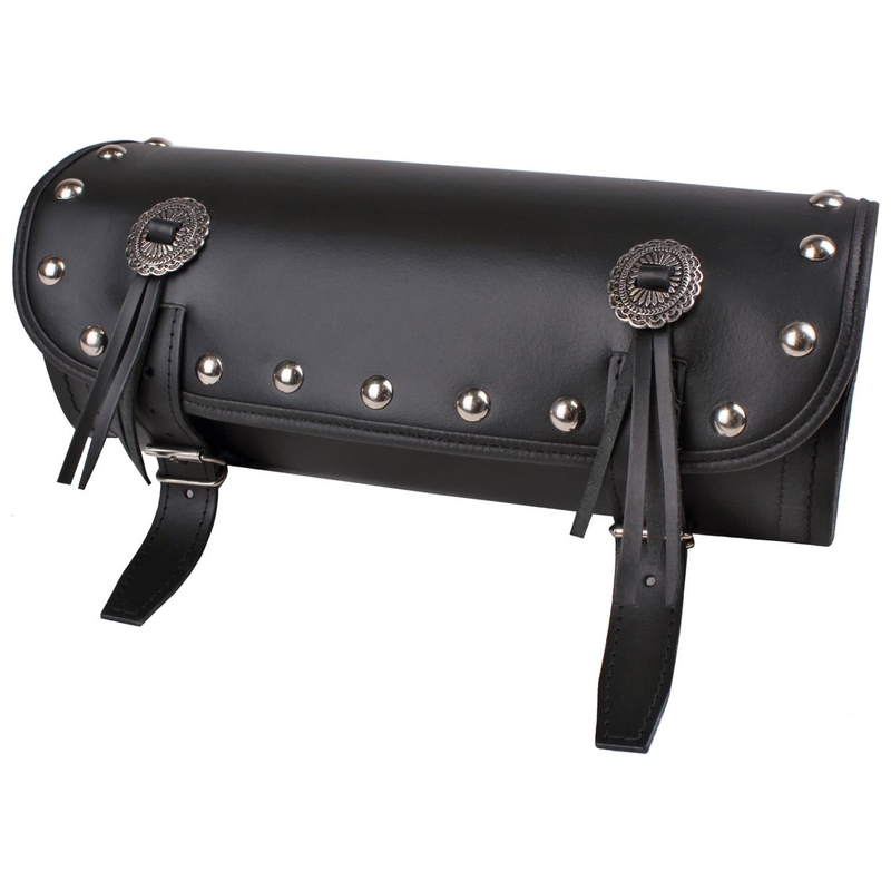 Kožená rolka na motorku RSA-Maxi se zdobením