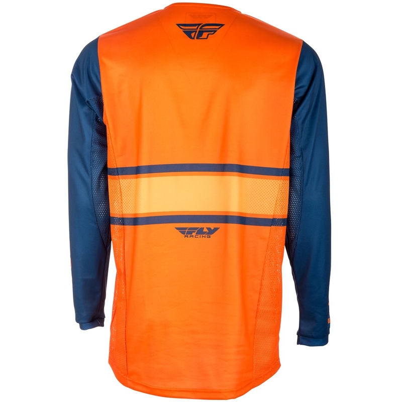Motokrosový dres FLY Racing Kinetic ERA 2018 - USA oranžovo-modrý