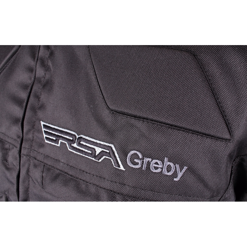 Bunda na motorku RSA Greby černá výprodej