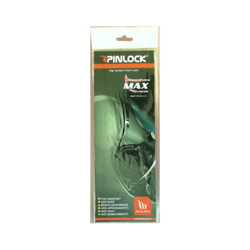 Pinlock til plexiglas MT-V-12 klar