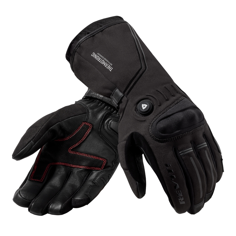 Opvarmede motorcykelhandsker Revit Liberty H2O sort