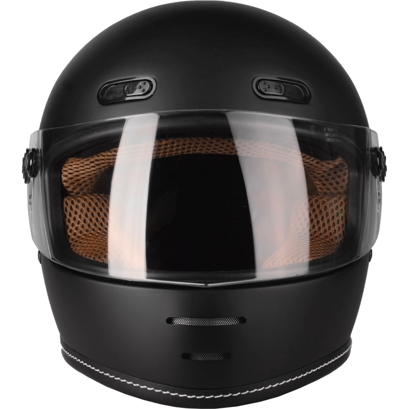 Lazer Oroshi Z-Line integreret motorcykelhjelm sort mat udsalg