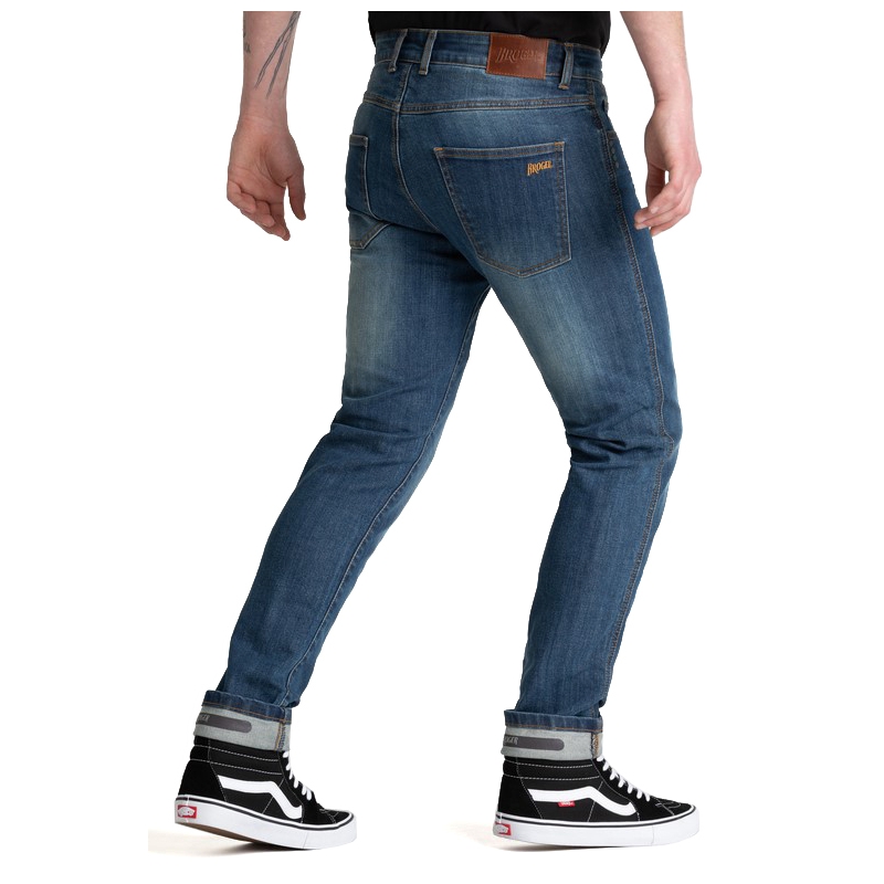 BROGER Californiens blå motorcykeljeans udsalg