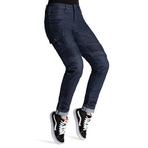 BROGER Ohio mørkeblå motorcykeljeans til kvinder udsalg