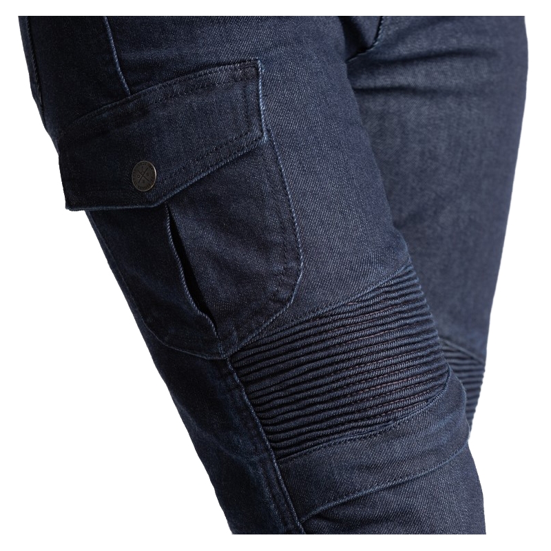 BROGER Ohio mørkeblå motorcykeljeans til kvinder udsalg