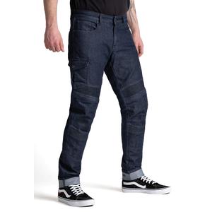 BROGER Ohio mørkeblå motorcykeljeans udsalg