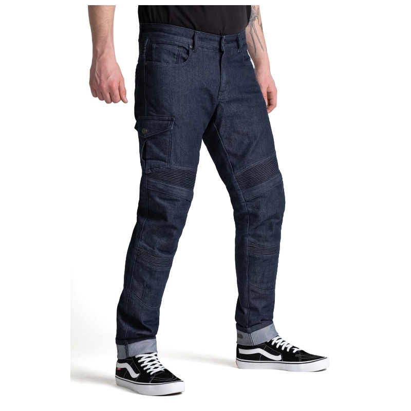BROGER Ohio mørkeblå motorcykeljeans udsalg