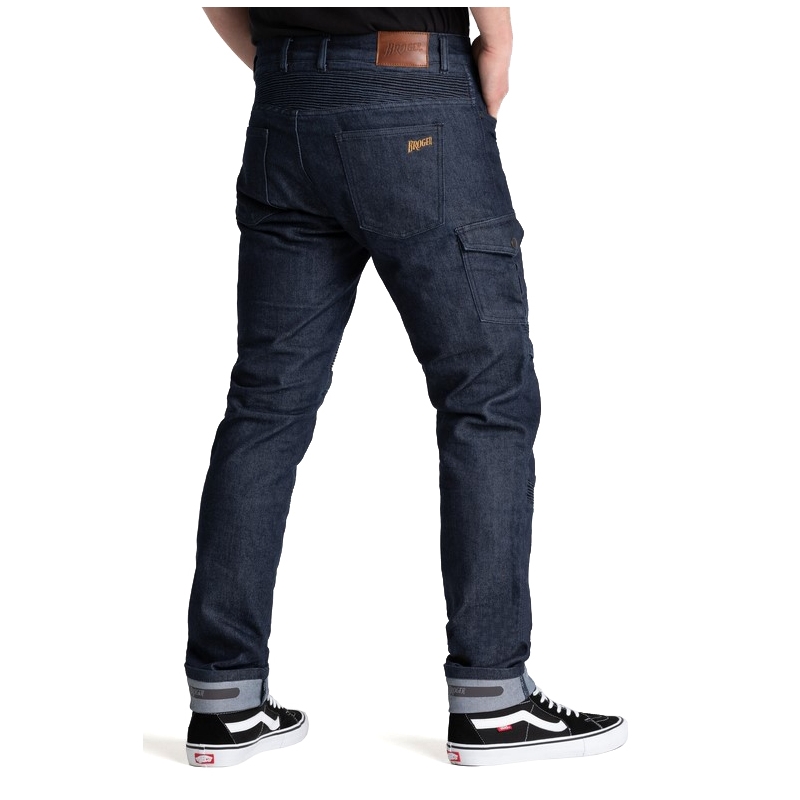 BROGER Ohio mørkeblå motorcykeljeans udsalg