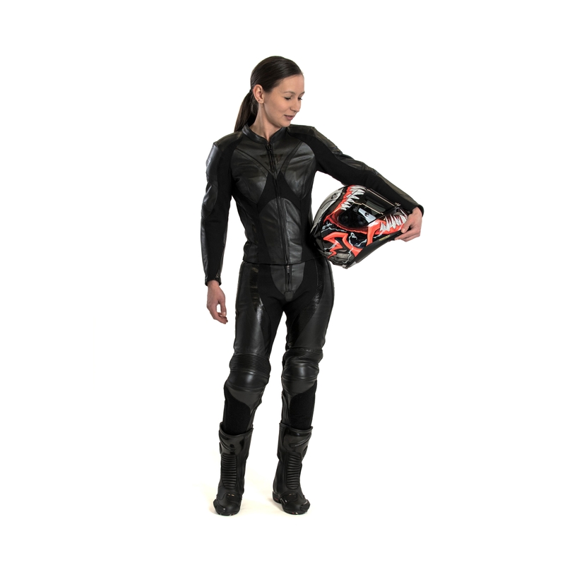 Rebelhorn Rebel motorcykeloverall til kvinder Sort