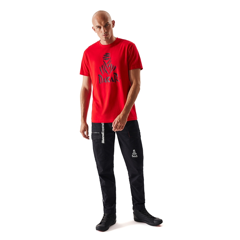 T-shirt DAKAR Sport rød udsalg
