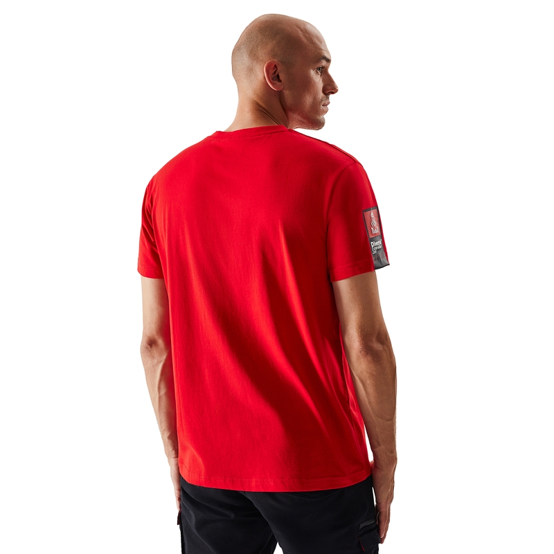 T-shirt DAKAR Sport rød udsalg