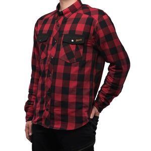 Motorcykeltrøje BROGER Alaska sort-rød udsalg