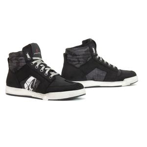 Forma Ground Dry camo-sorte motorcykelstøvler