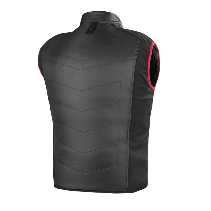 Shima Powerheat Vest sort-rød