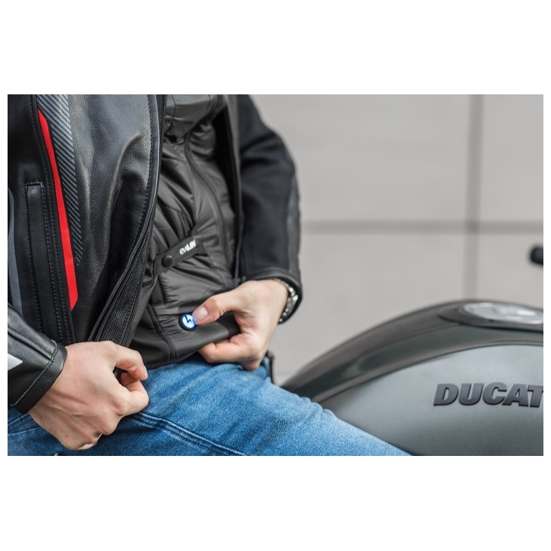 Shima Powerheat Vest sort-rød