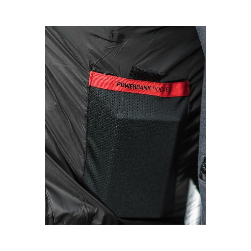 Shima Powerheat Vest sort-rød