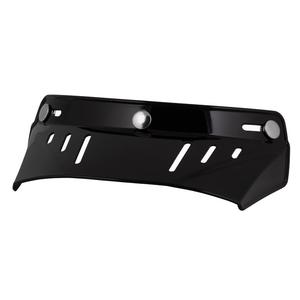 Fladt visir til Cassida Oxygen-hjelme, sort