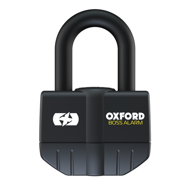 Skivebremselås Oxford U Profile Big Boss Alarm sort