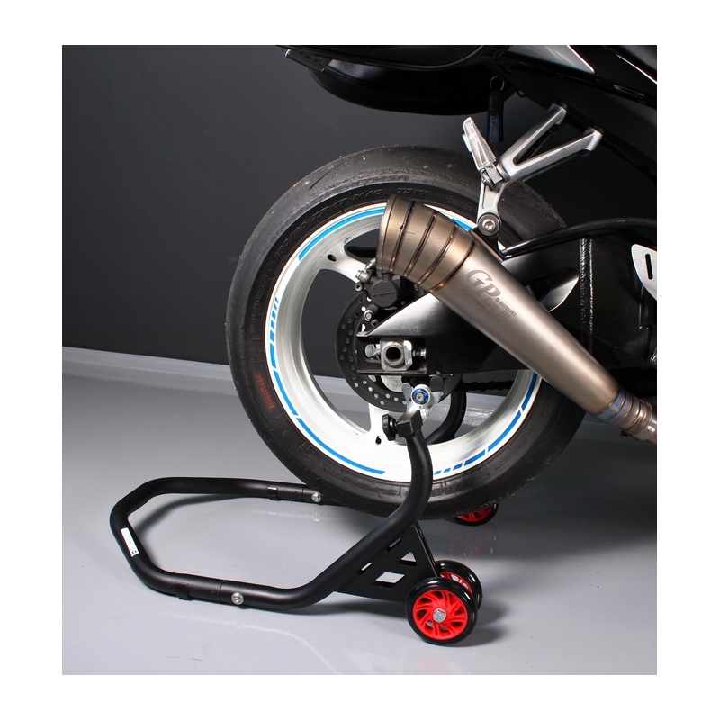 R-TECH EVO motorcykelstativsæt (for + bag med hjul)