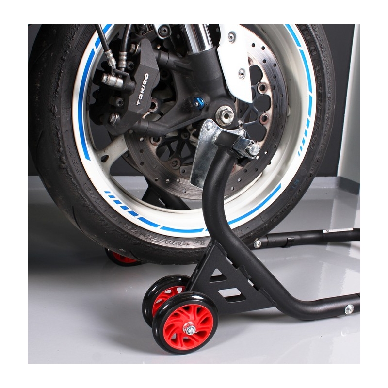 R-TECH EVO motorcykelstativsæt (for + bag med hjul)