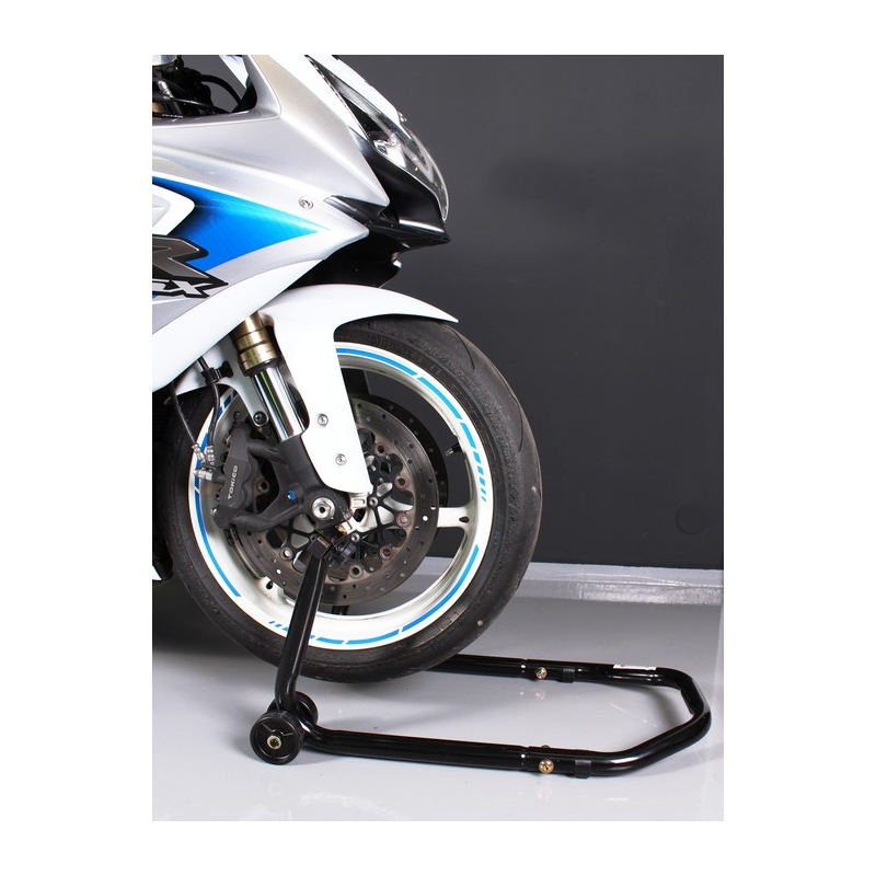 Sada motostojanů R-TECH přední + zadní s kolečky - II. jakost