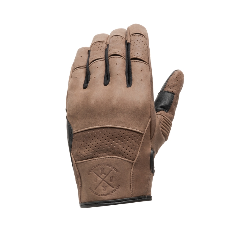 BROGER California Vintage motorcykelhandsker Brun udsalg