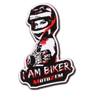 MotoZem I Am Biker Magnet - Kvinde