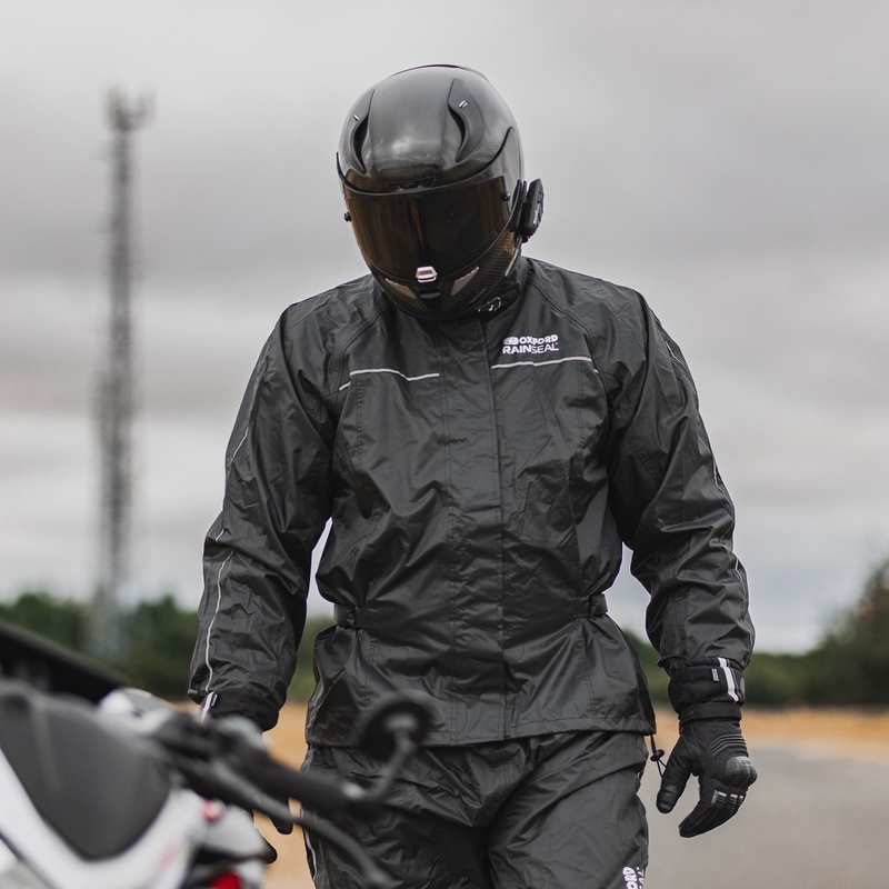 Oxford Rain Seal 22 sort regnjakke