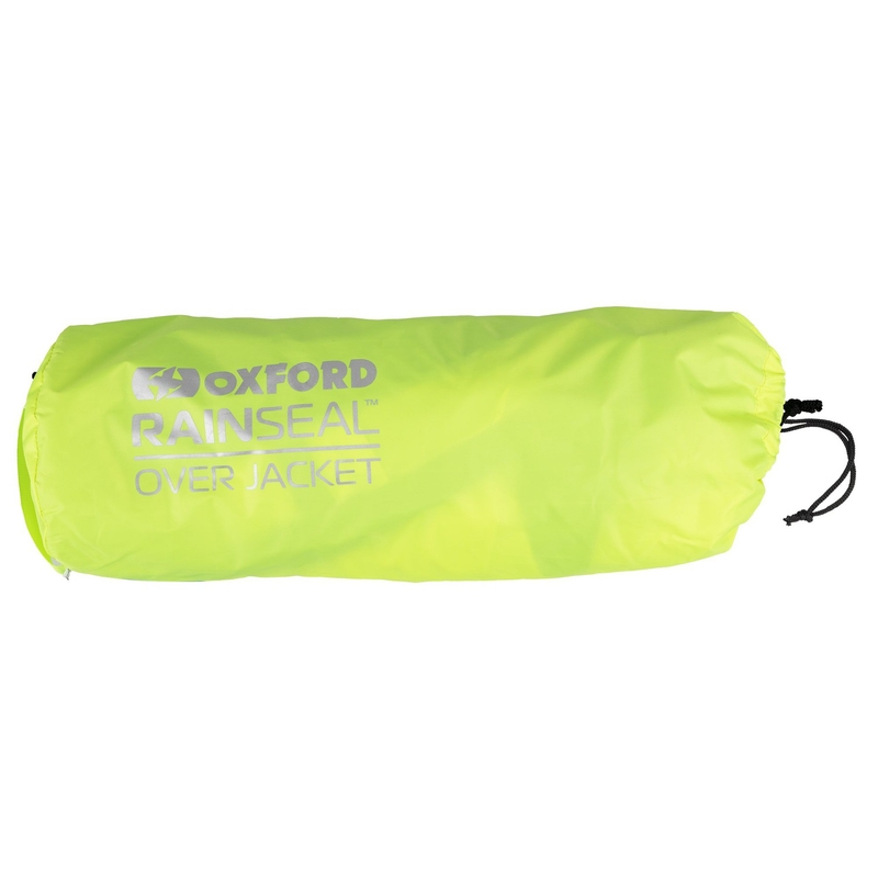 Oxford Rain Seal 22 sort-fluogul regnjakke