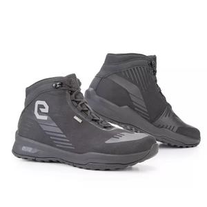 Eleveit Town WP sorte motorcykelstøvler