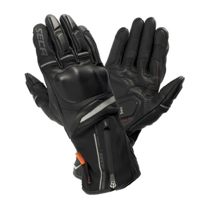 Rukavice na motorku SECA Storm HTX černé výprodej
