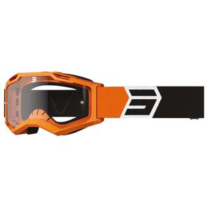 Motocross-briller Shot Assault 2.0 Solar sort-orange