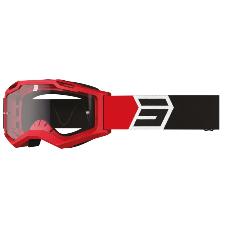 Motocross-briller Shot Assault 2.0 Solar sort-rød