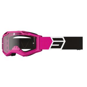 Motocross-briller Shot Assault 2.0 Solar sort og pink