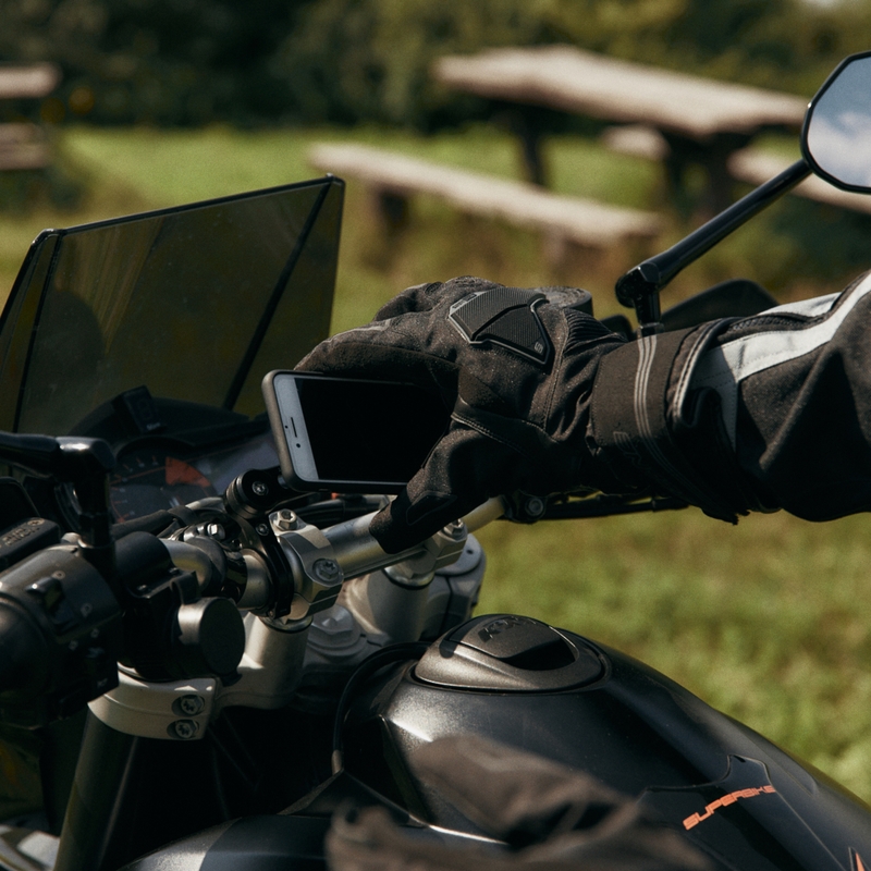 Motorcykelhandsker Ozone Touring WP sort