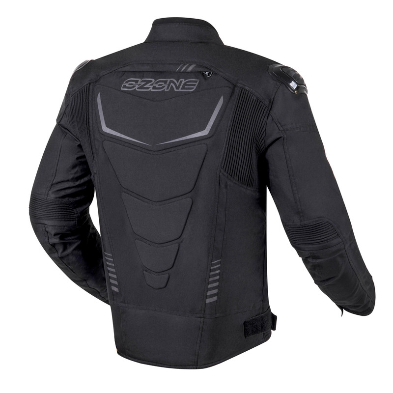 Ozone Pulse motorcykeljakke sort-grå