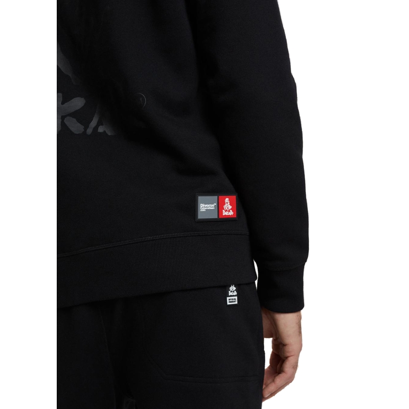 Sweatshirt DAKAR DKR DIRT 4 sort udsalg