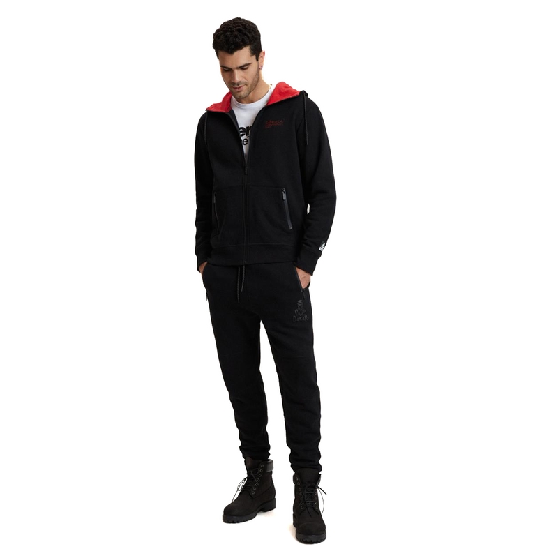 Sweatshirt DAKAR DKR DIRT 4 sort udsalg