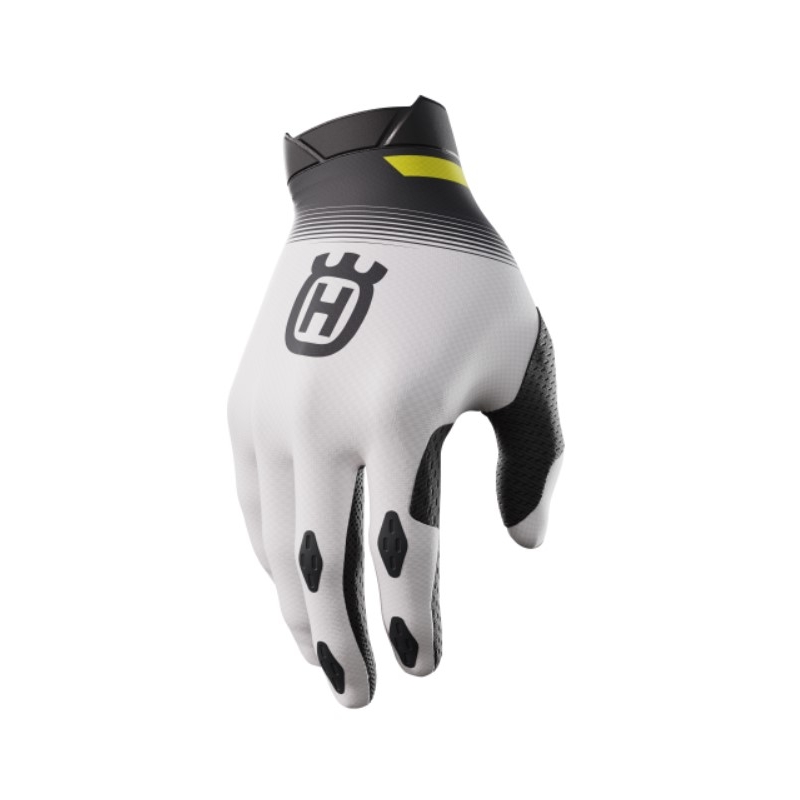 Motocross handsker Shot Aerolite Husqvarna LE hvid-sort udsalg