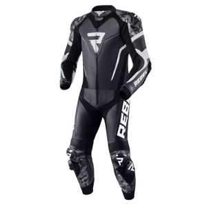 Rebelhorn Rebel sort og hvid motorcykeloverall