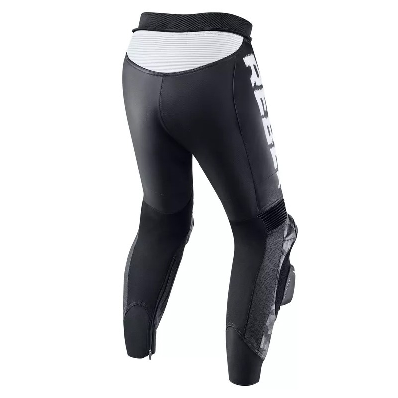 Rebelhorn Rebel sort og hvid motorcykeloverall