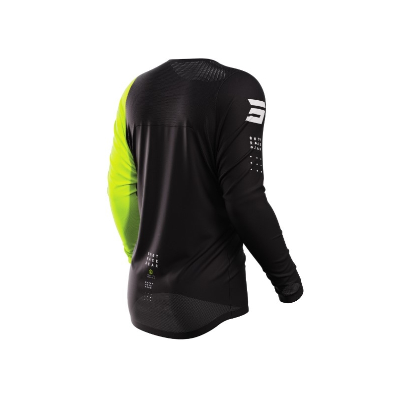 Motokrosový dres Shot Contact Camo 2.0 černo-fluo žlutý výprodej