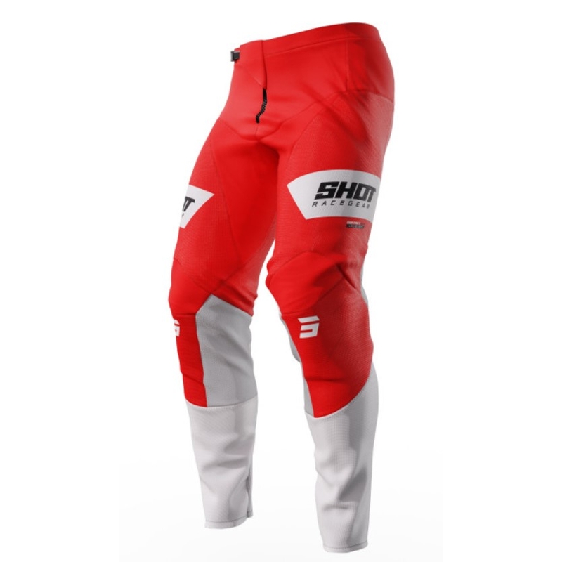 Motocross Pants Shot Contact Scope hvid-rød udsalg